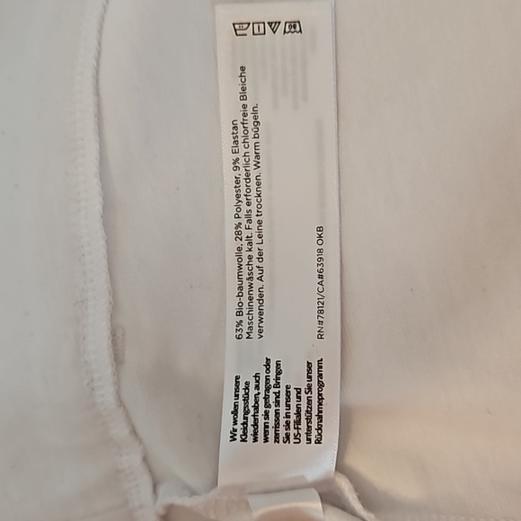 Eileen Fisher | NWT Women's White Cotton Blend Ponte High Waist Ankle Pants  XL - Picture 7 of 10